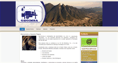 Desktop Screenshot of geoimsa.com